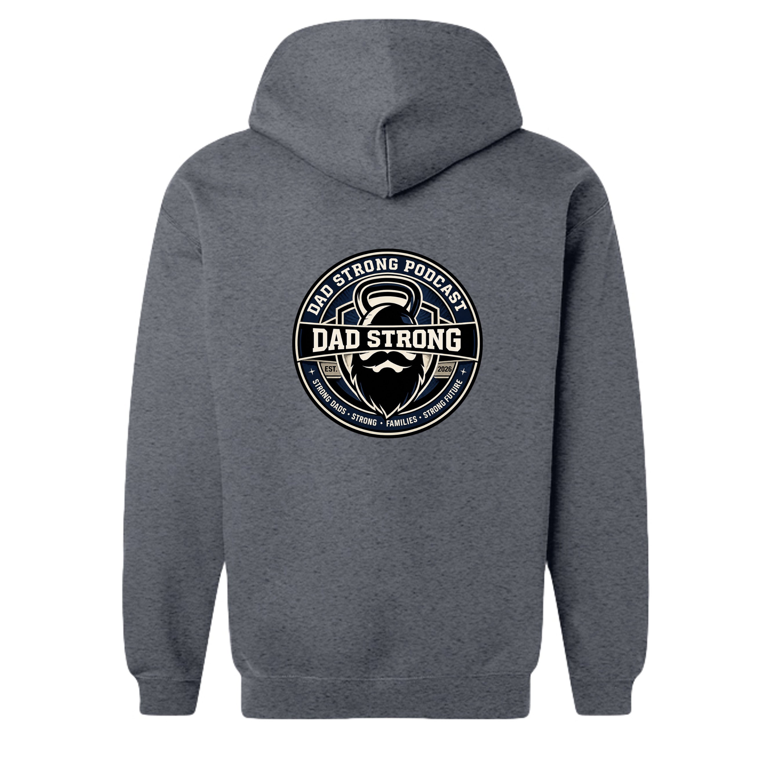 Dark Heather - SF600 - BACK