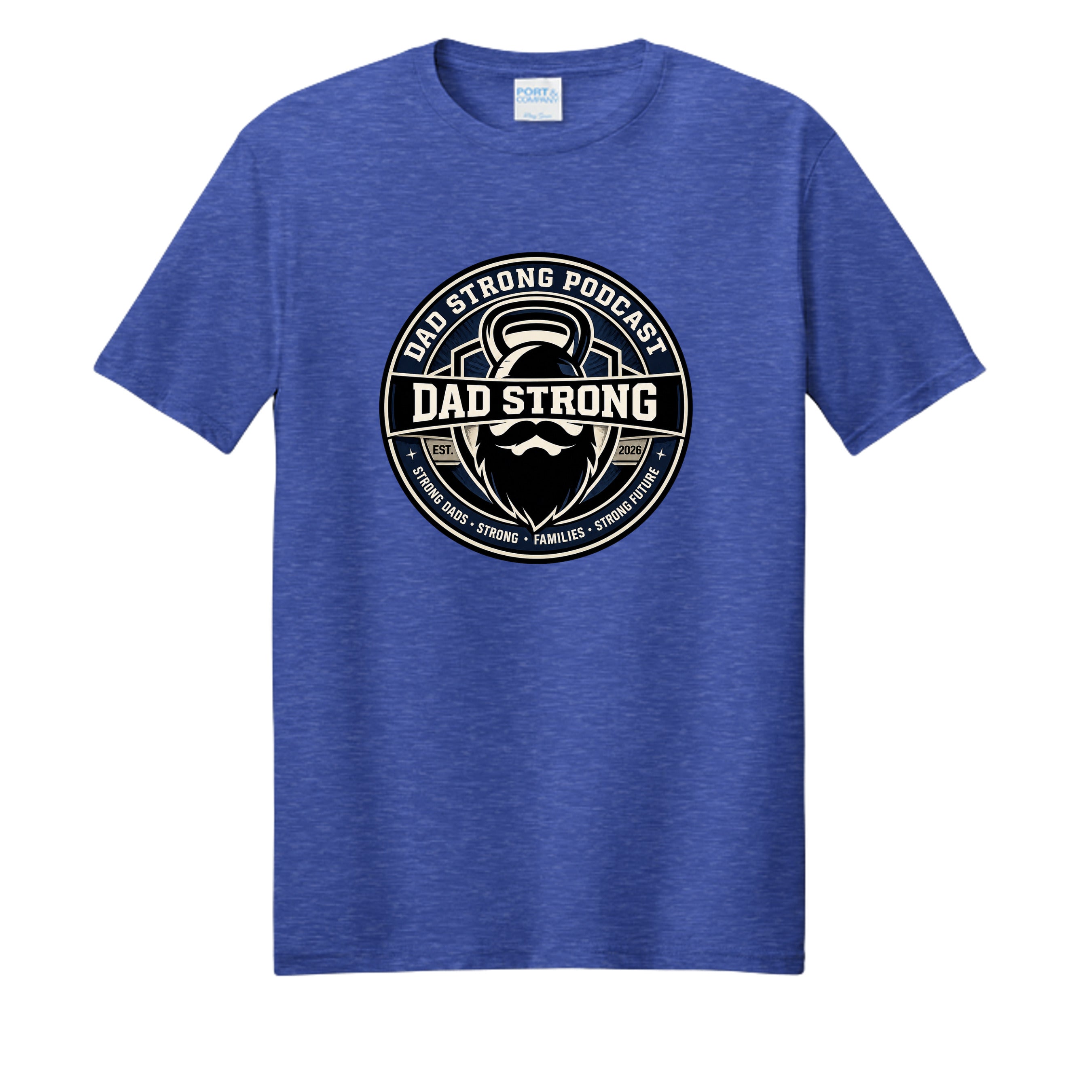 True Royal Heather - PC455 - FRONT